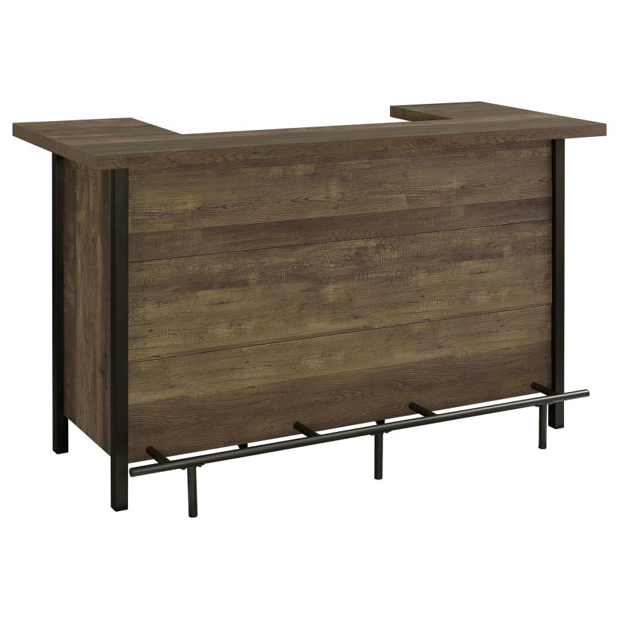 Bellemore Brown Home Bar - furniture place usa