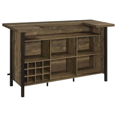 Bellemore Brown Home Bar - furniture place usa