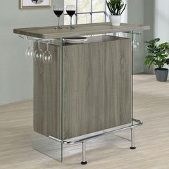Acosta Grey Home Bar - furniture place usa