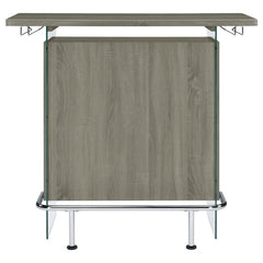 Acosta Grey Home Bar - furniture place usa