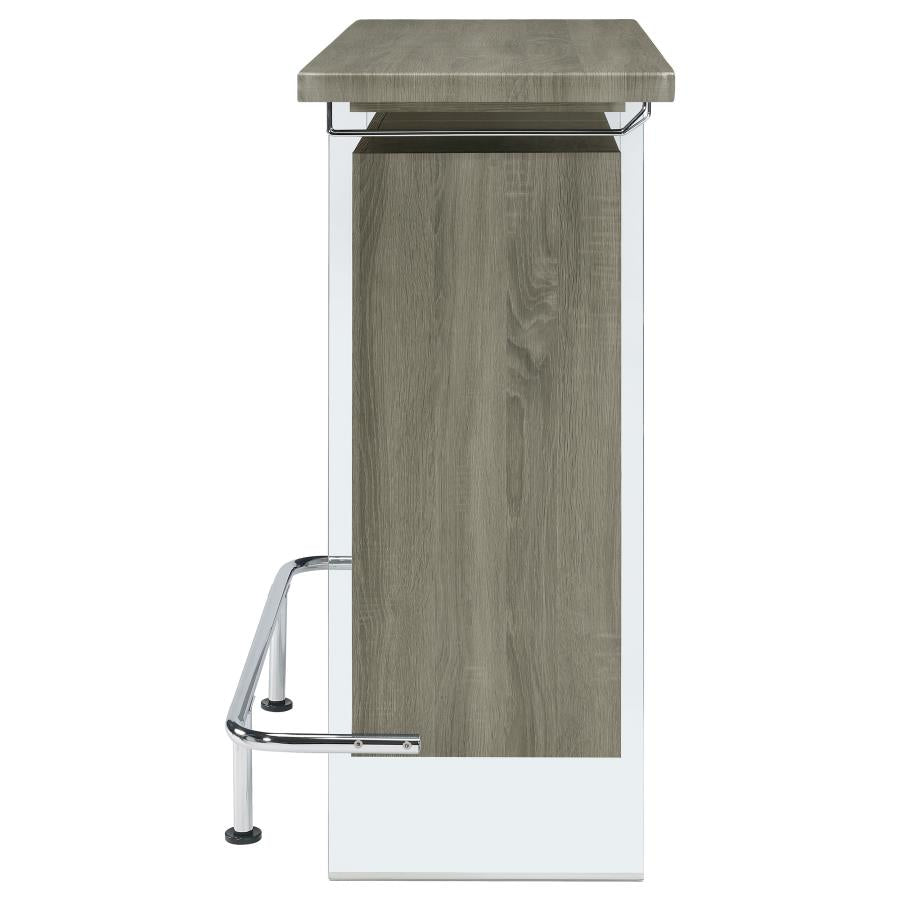 Acosta Grey Home Bar - furniture place usa