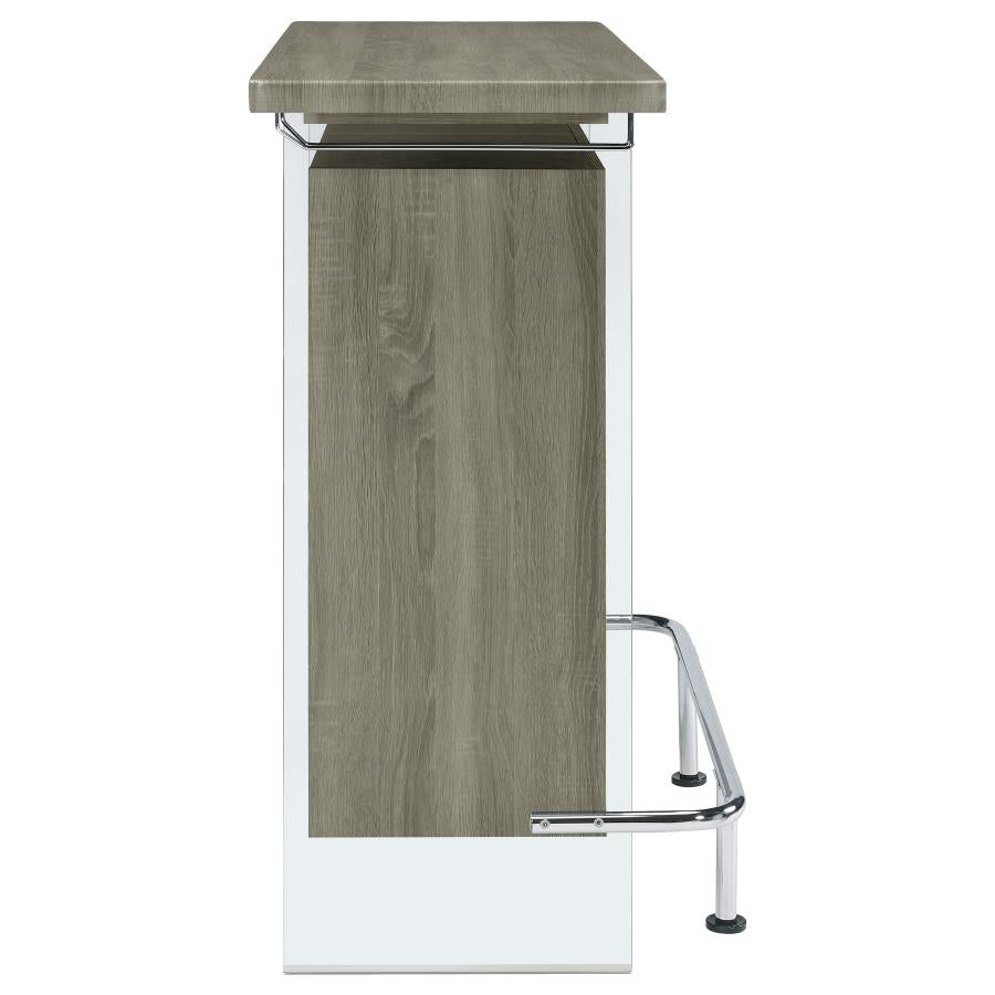 Acosta Grey Home Bar - furniture place usa