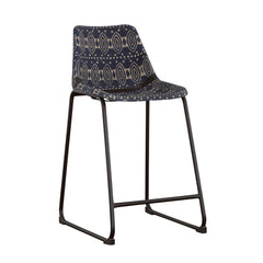 Marquise Blue Counter Stool - furniture place usa