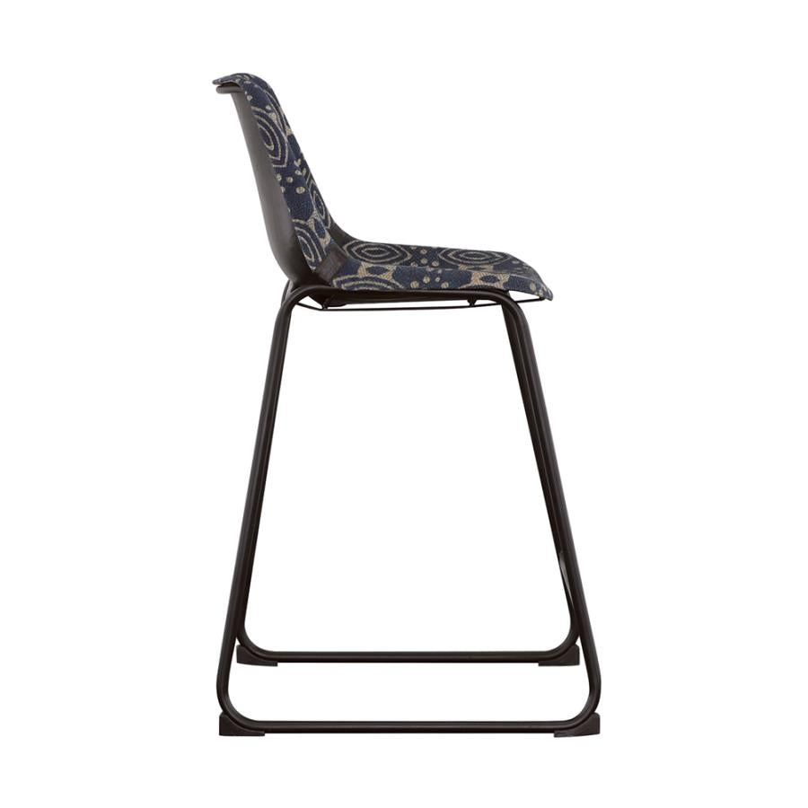 Marquise Blue Counter Stool - furniture place usa