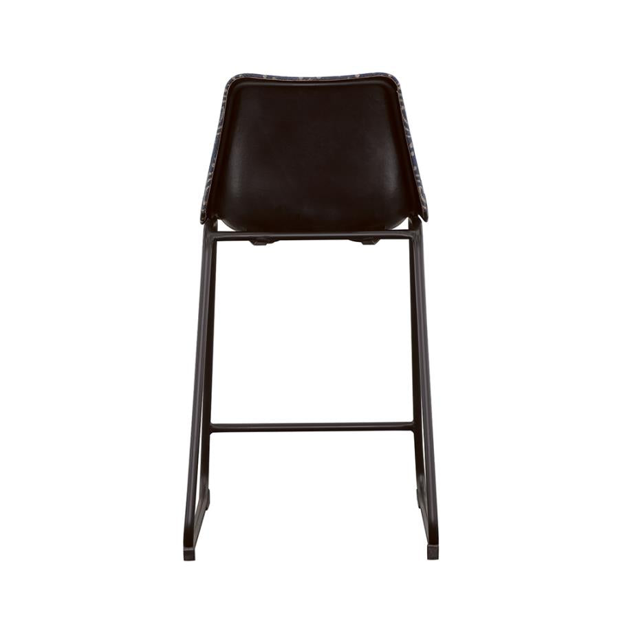 Marquise Blue Counter Stool - furniture place usa