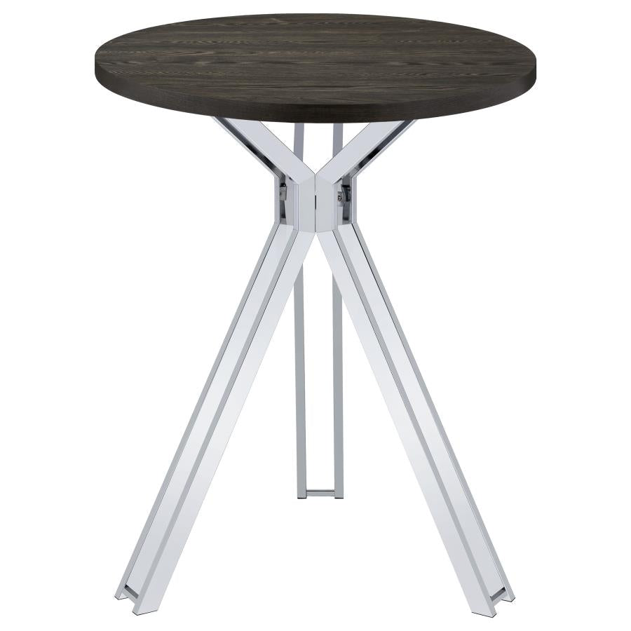 Edgerton Brown Bar Table - furniture place usa