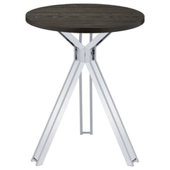 Edgerton Brown Bar Table - furniture place usa
