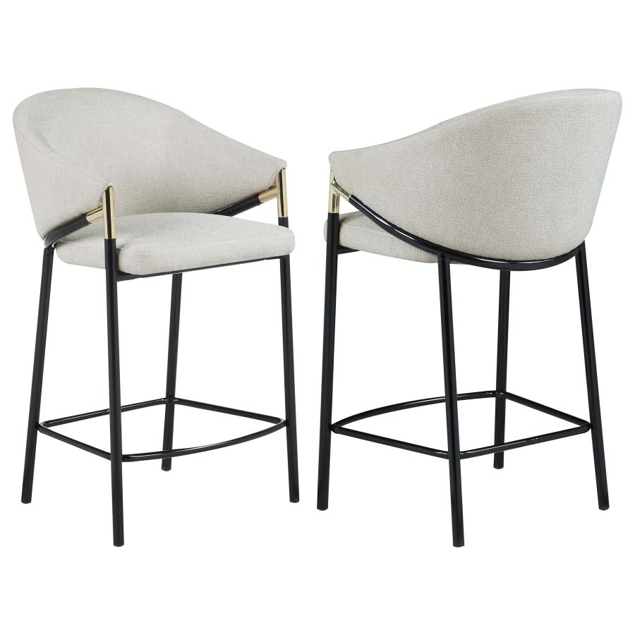 Chadwick Beige Counter Stool - furniture place usa
