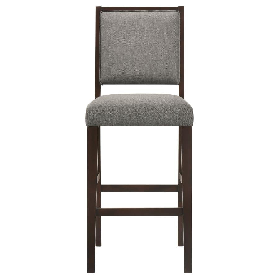 Bedford Grey Bar Stool - furniture place usa