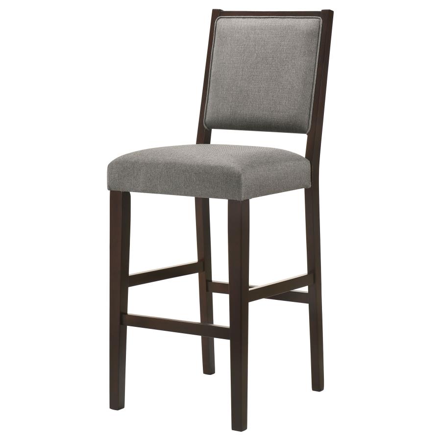 Bedford Grey Bar Stool - furniture place usa