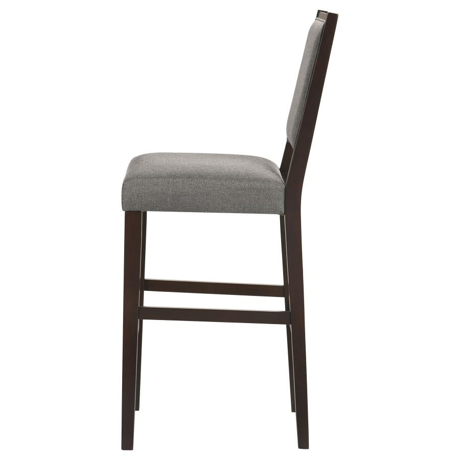 Bedford Grey Bar Stool - furniture place usa