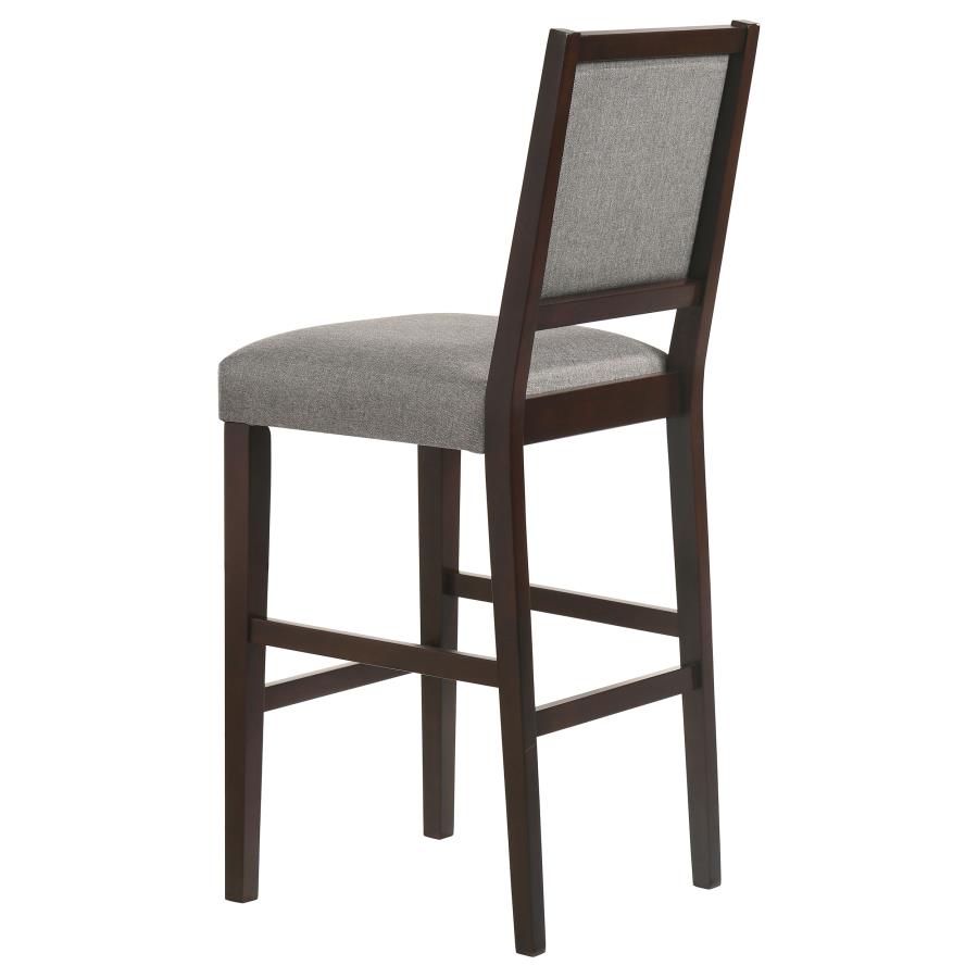 Bedford Grey Bar Stool - furniture place usa