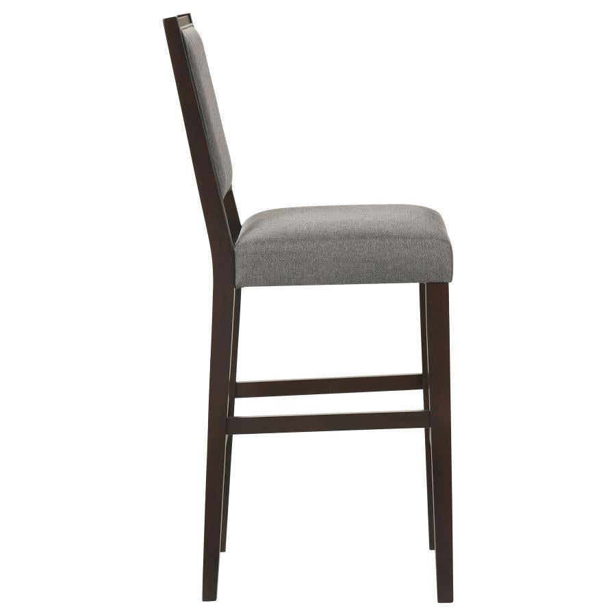 Bedford Grey Bar Stool - furniture place usa