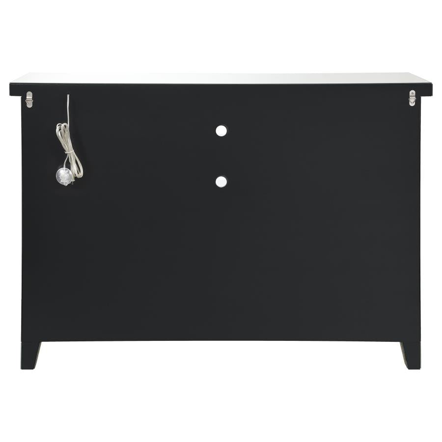 Melinda Silver Bar Cabinet - furniture place usa
