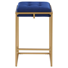 Nadia Blue Counter Stool - furniture place usa