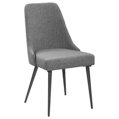 Alan Grey Side Chair - furniture place usa