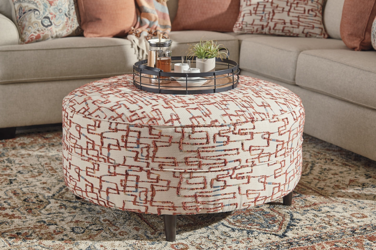 Amici 3-Piece Sectional with Ottoman - PKG000961 - furniture place usa