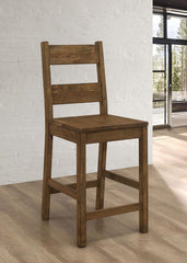 Coleman Brown Counter Stool - furniture place usa