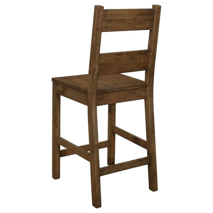 Coleman Brown Counter Stool - furniture place usa