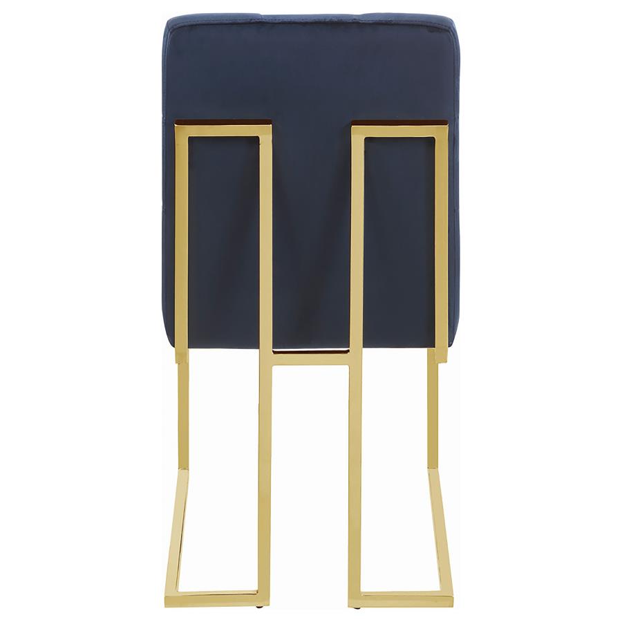 Cisco Blue Side Chair - furniture place usa