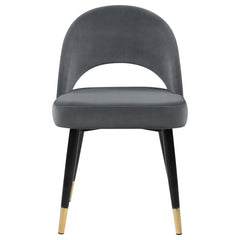 Lindsey Grey Side Chair - furniture place usa