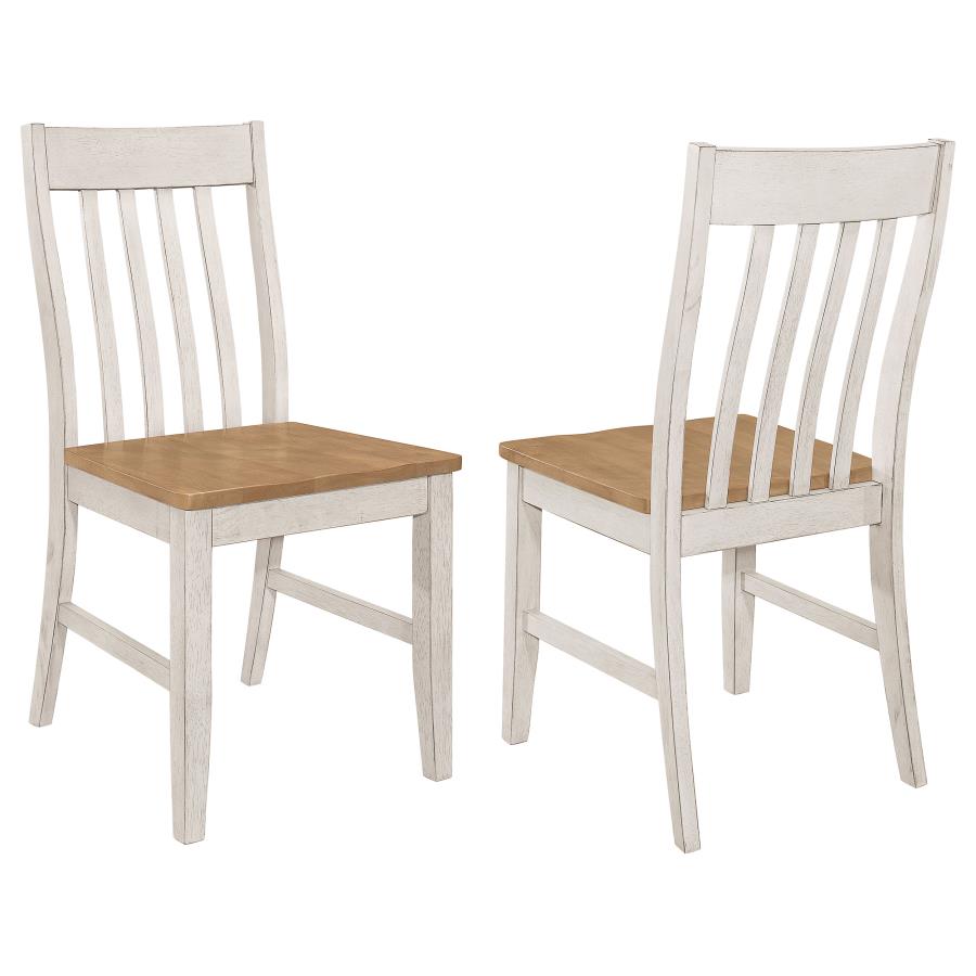 Kirby Ivory Side Chair - furniture place usa