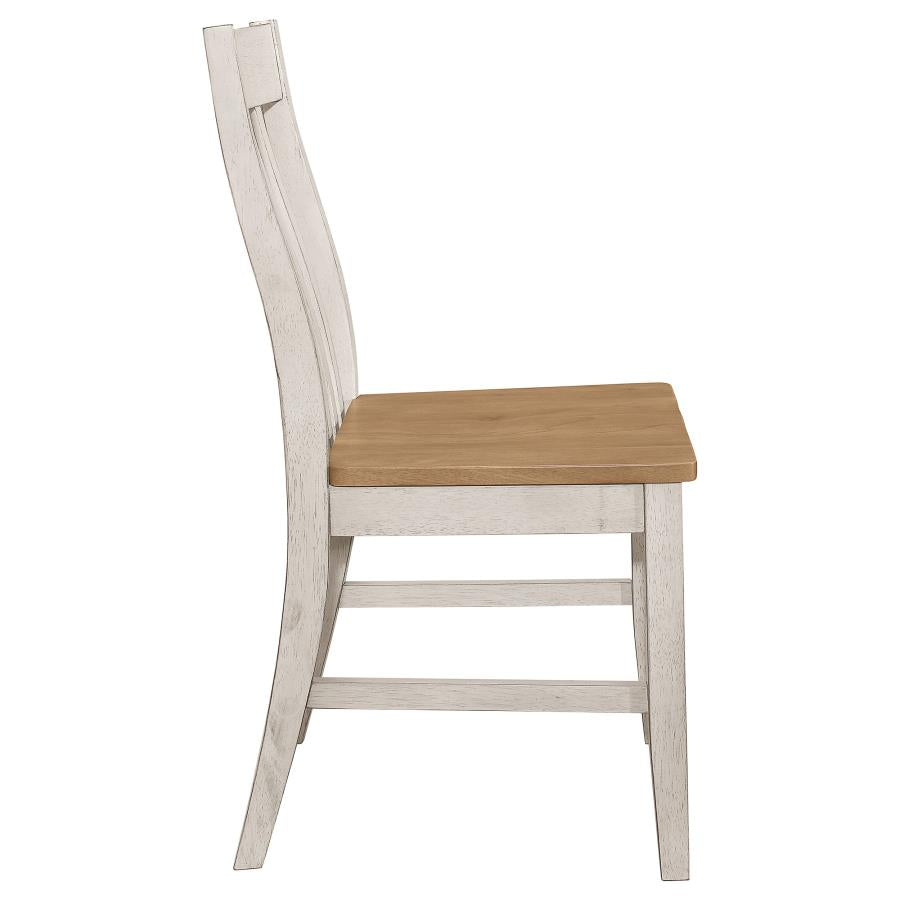 Kirby Ivory Side Chair - furniture place usa