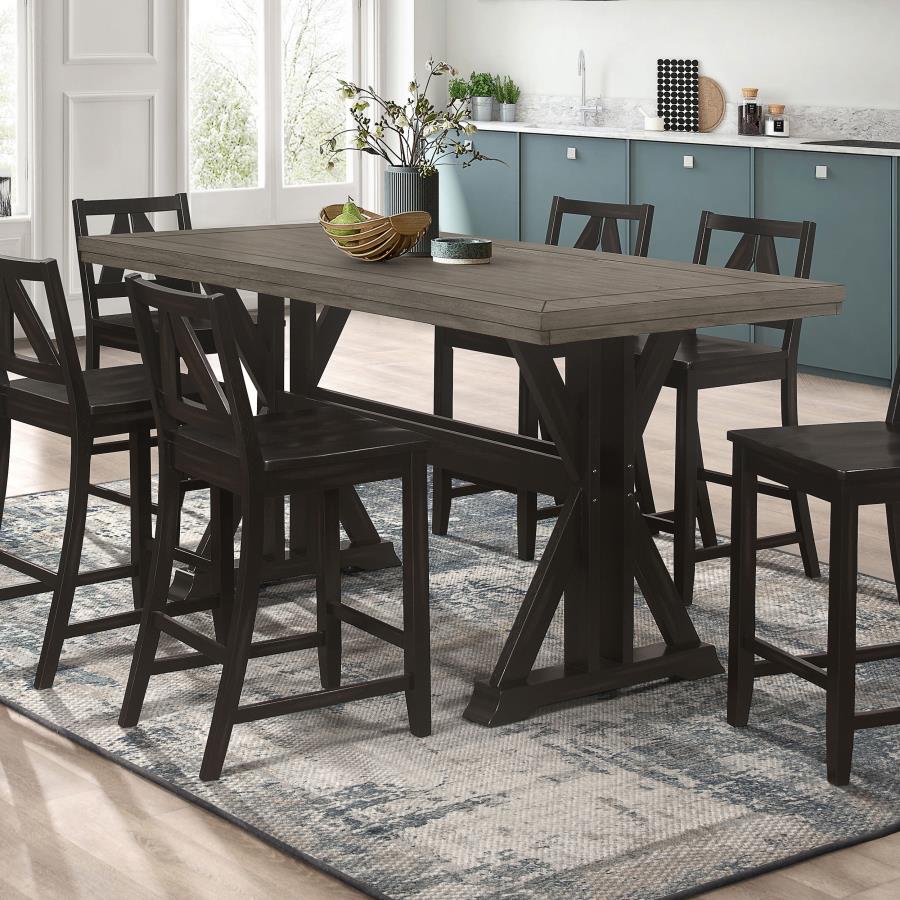 Bairn Grey Counter Height Dining Table - furniture place usa