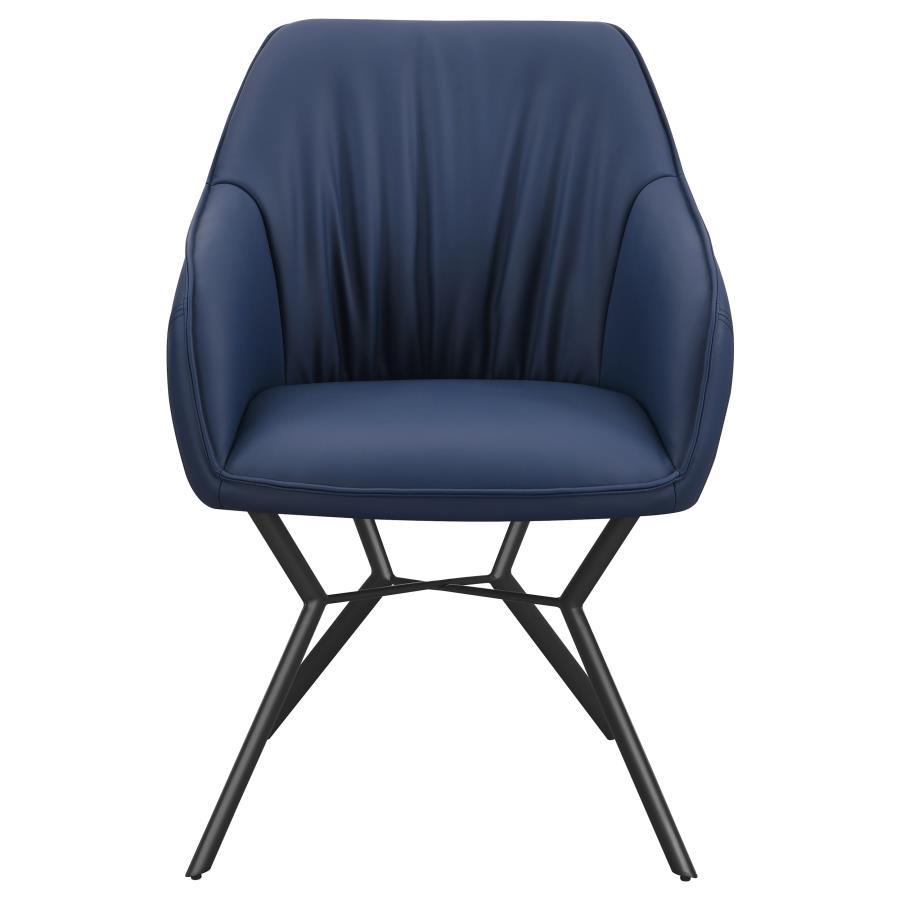 Mayer Blue Arm Chair - furniture place usa
