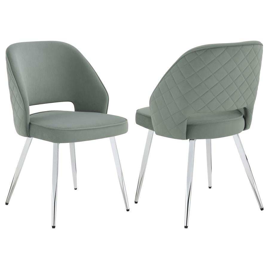 Hastings Grey Side Chair - furniture place usa