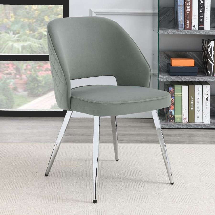 Hastings Grey Side Chair - furniture place usa