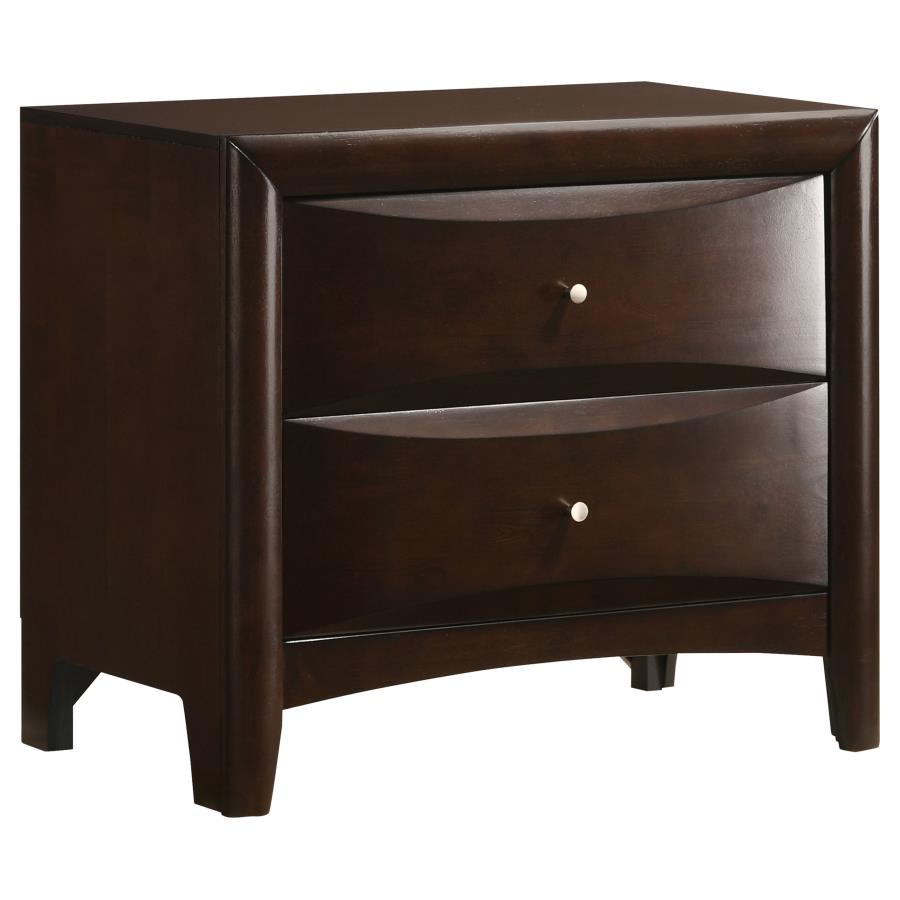 Phoenix Brown Eastern King Bed 5 Pc Set - furniture place usa