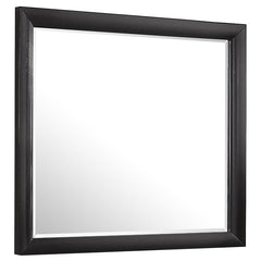 Briana Black Dresser Mirror - furniture place usa