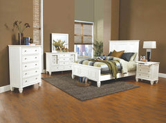 Sandy Beach Ivory California King Bed - furniture place usa