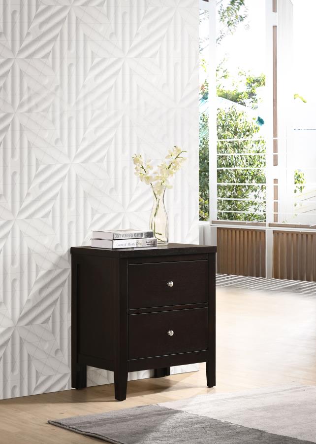 Carlton Brown Nightstand - furniture place usa