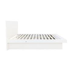 Jessica White Queen Bed - furniture place usa