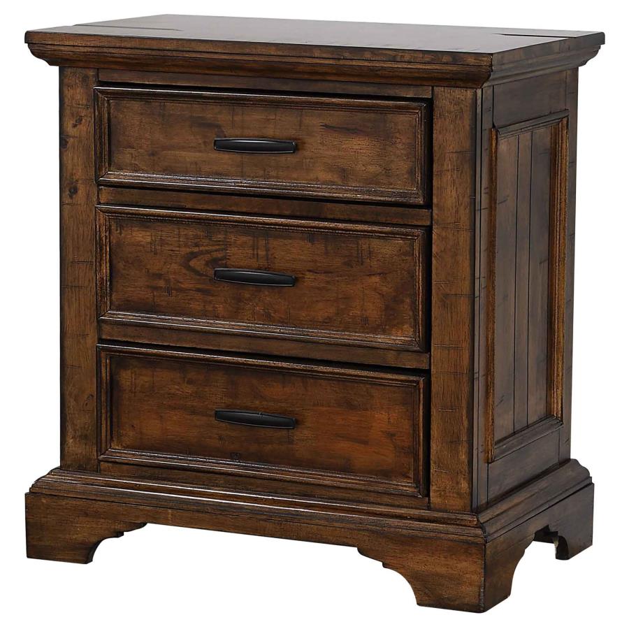 Elk Grove Brown Nightstand - furniture place usa