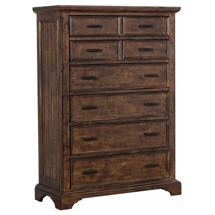 Elk Grove Brown Chest - furniture place usa