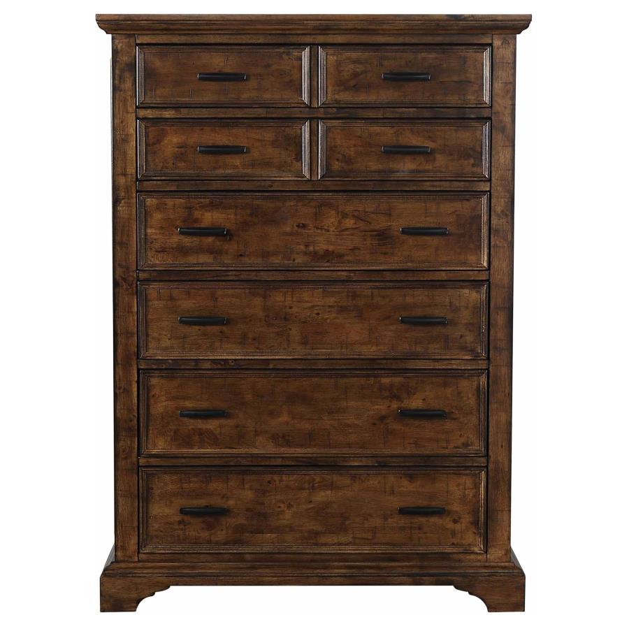 Elk Grove Brown Chest - furniture place usa