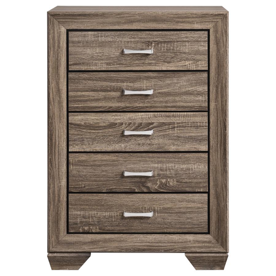 Kauffman Brown Chest - furniture place usa