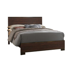 Edmonton Brown Queen Bed - furniture place usa