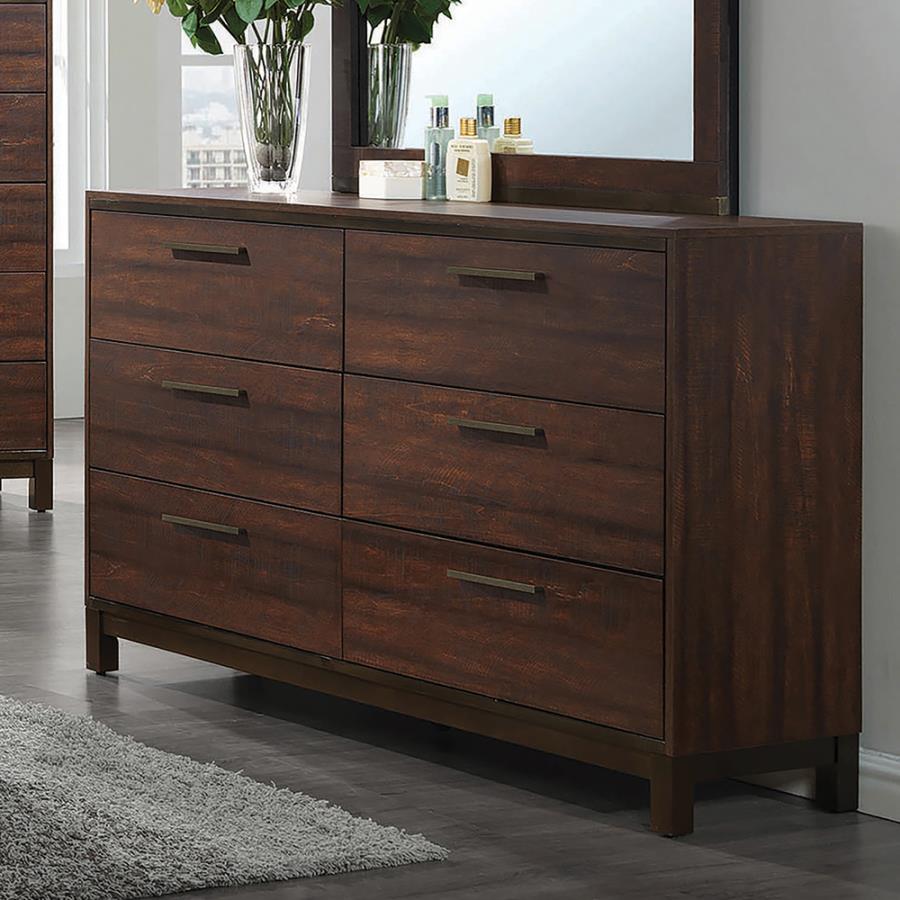 Edmonton Brown Dresser - furniture place usa