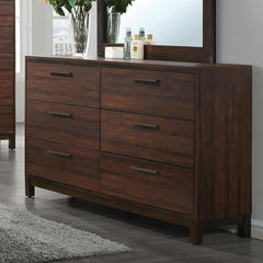 Edmonton Brown Dresser - furniture place usa