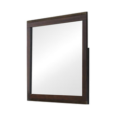 Edmonton Brown Dresser Mirror - furniture place usa