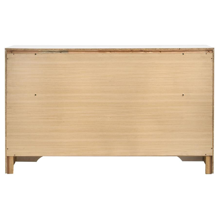 Miranda White Dresser - furniture place usa