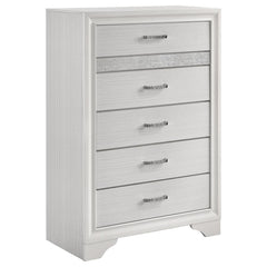 Miranda White Chest - furniture place usa
