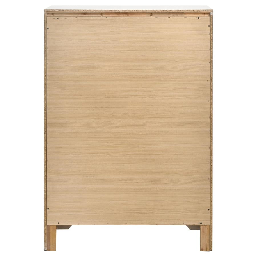 Miranda White Chest - furniture place usa