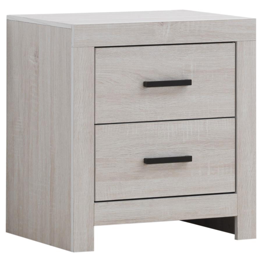 Brantford Ivory Nightstand - furniture place usa