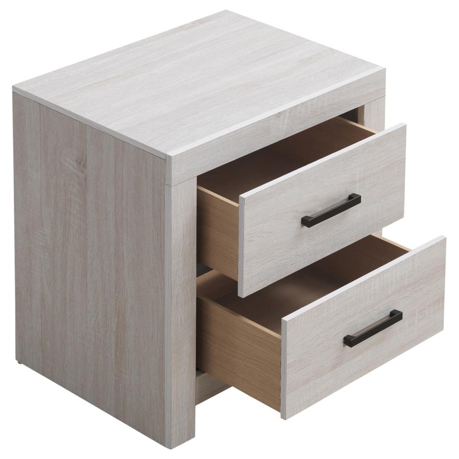 Brantford Ivory Nightstand - furniture place usa