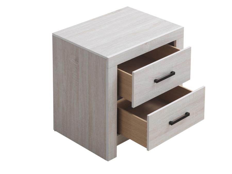 Brantford Ivory Queen Bed 5 Pc Set - furniture place usa